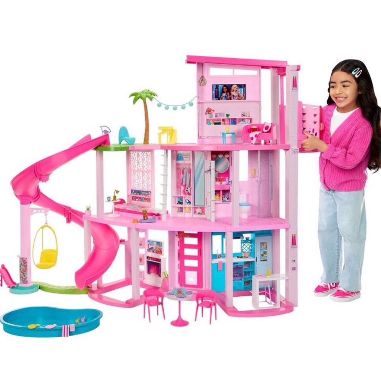 Barbie Dreamhouse Pool Party and Playset (NIB)