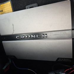 vendo Amplificador Crunch 1500W $110