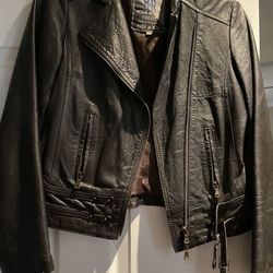 Alta Moda Firenze Genuine leather motor jacket size Small (40) Alta Moda Firenze