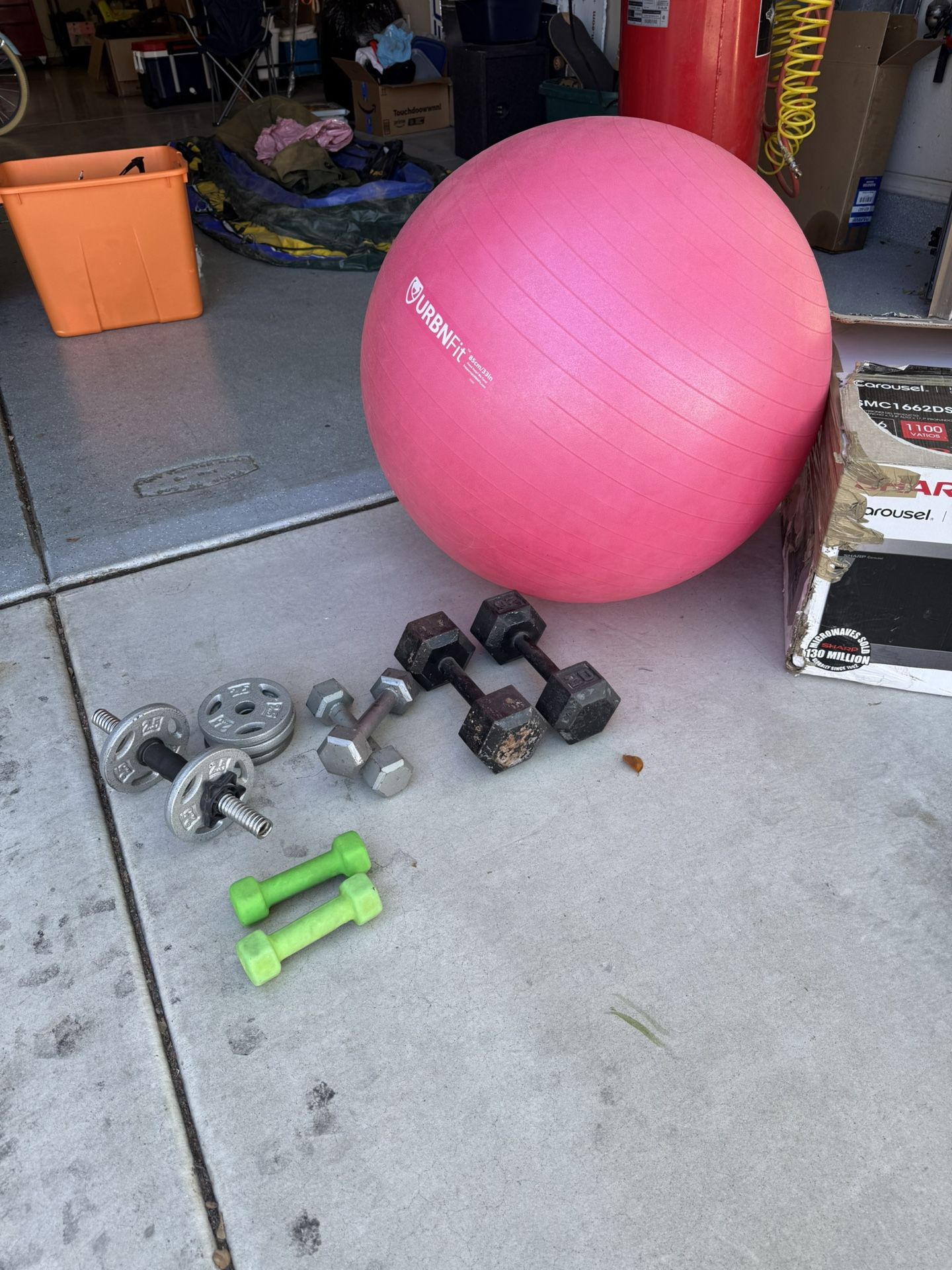 Weights And Ball