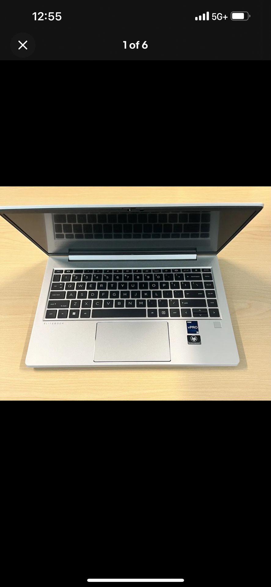 HP EliteBook 640 G9 14" Notebook, 10 Core i5-1245U, 16GB/256GB, Iris Xe, Win11P