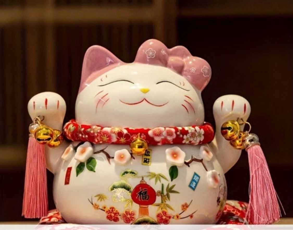 Asian cat Coin bank