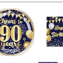 90th Birthday Party Supplies