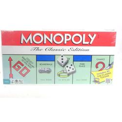 NEW MONOPOLY The Classic Edition Board Game Unopened