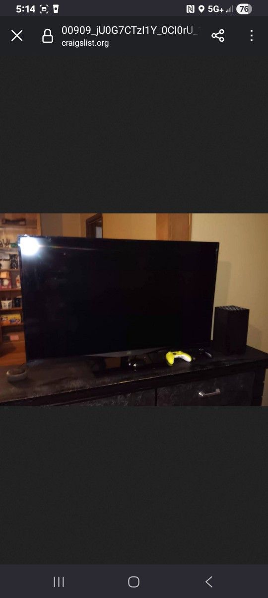 50" HDMI television