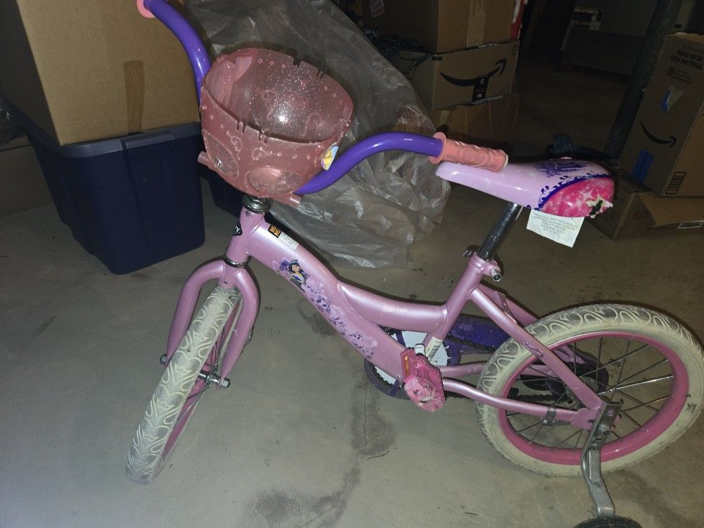 Girls Huffy Princess Bike 15"