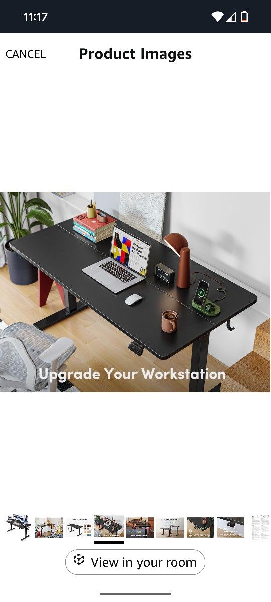 Work Desk - Perfect Length For Two Screens!!!