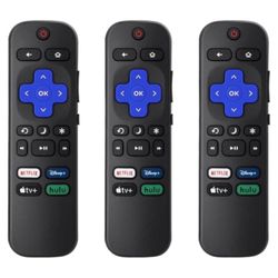 Roku Remote Control (Pack of 3) 