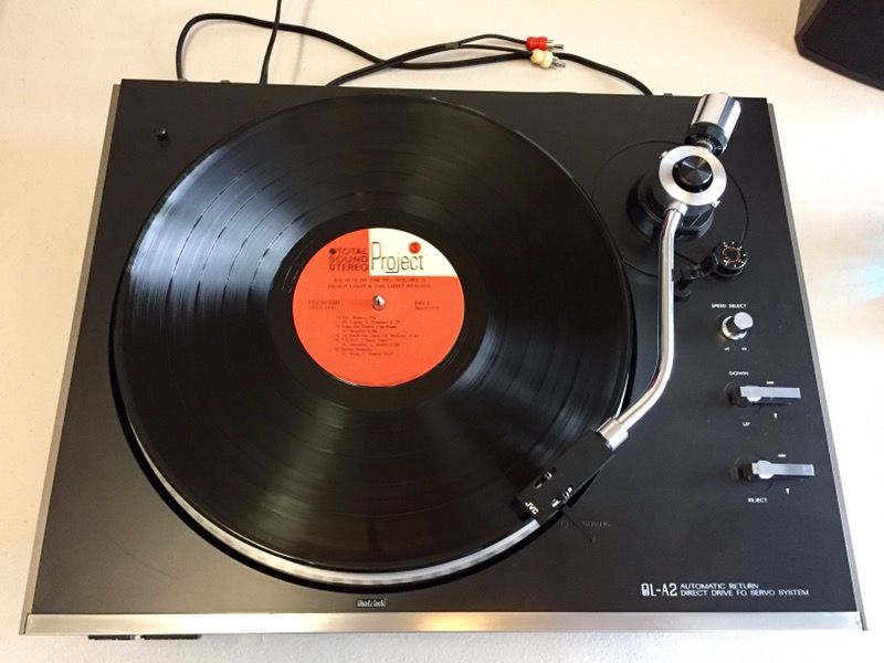 Vintage JVC QL-A2 Semi-Automatic Quartz Lock Direct Drive Turntable / Record Player, Made in Japan(1978)