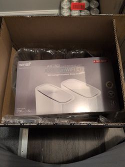 Asus Wifi 6E AXE7800 Mesh Triband 2 Units BNIB $160 OBO.
