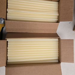 Surebonder 711R510 Full Size 10" Fast Set Packaging Hot Glue Sticks for Box and Package Sealing, 15 Second Set Time, 5 lb Box, Light Amber-BRWH-B00KXH