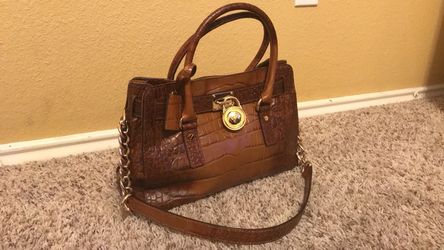 Authentic Michael Kors Purse ( Crocodile leather )