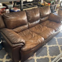 Soft Leather Couch