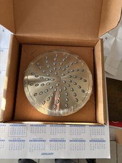 Brand New Moen Eco-Performance 8” Rain Shower Head – Brushed Nickel, Low Flow!