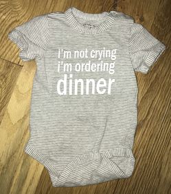 3-6 Months Onesie