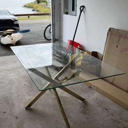 Glass Dining Table