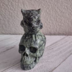 Jasper Skull And Owl