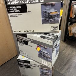 Drawer Storage Kit 3 And 2