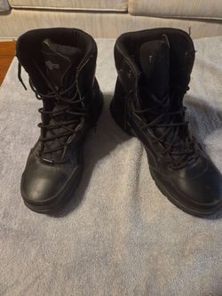 Size fourteen workboots