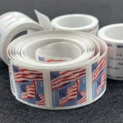 Forever Stamps, Postage Stamps Roll - 1 left