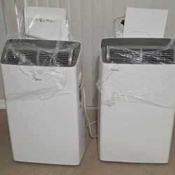 Midea Duo Portable AC Units 12000 BTU Smart WiFi Air Conditioners Alexa & Google Home