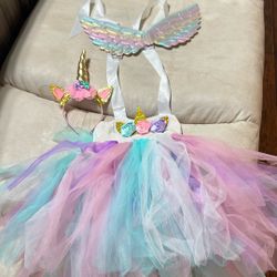 Unicorn Dress Size 6T 