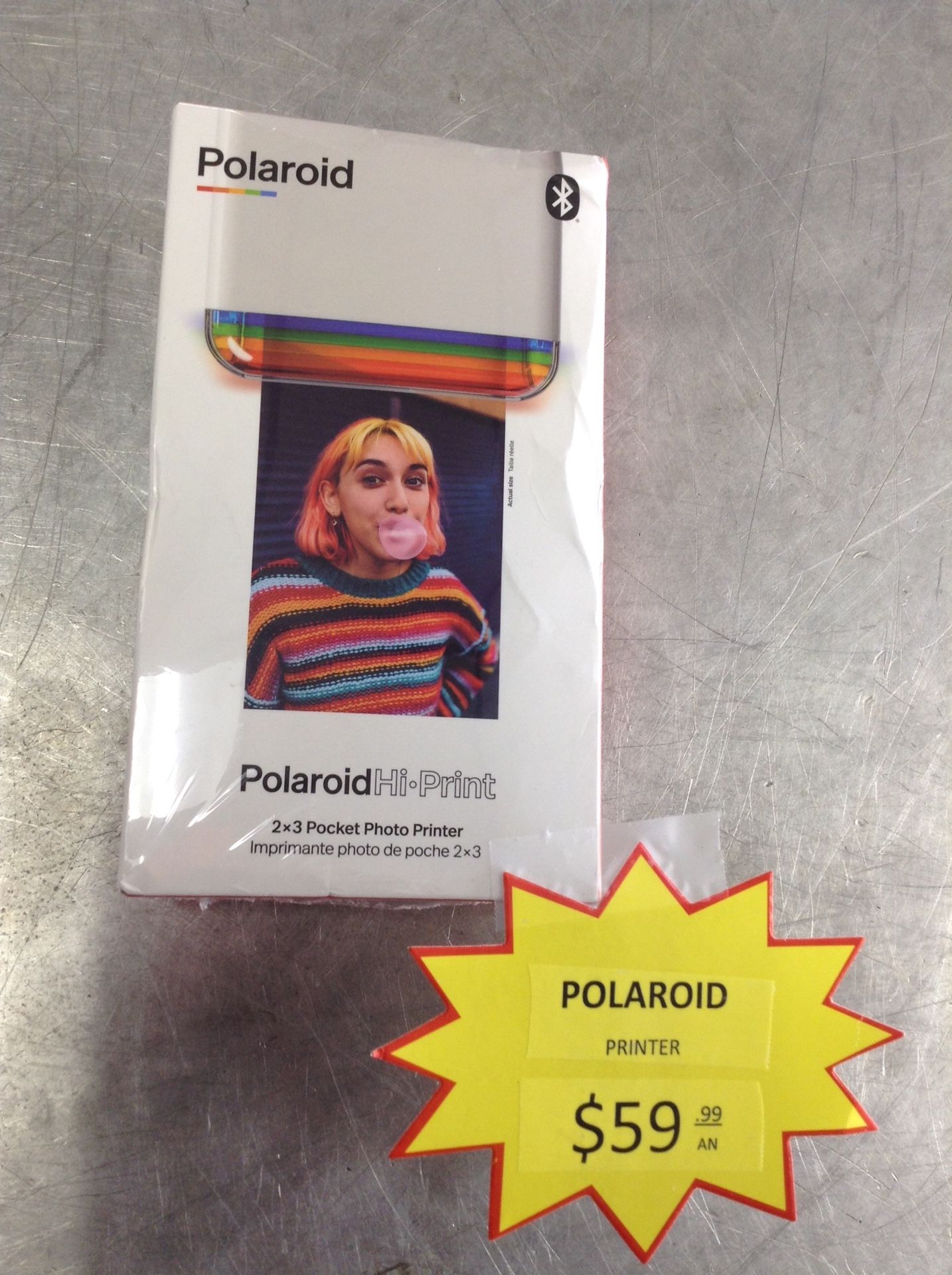 Polaroid hi print 2x3 pocket photo printer like new 11091148008