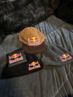 Redbull Athlete Only Hat Beanies And Wallet Bundle