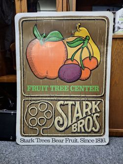 FRUIT TREES SIGN 25"× 36" ~MakeMeAnOffer~