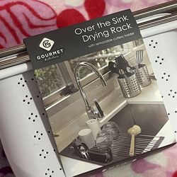 Over the sink drying rack