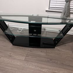 Glass TV Stand