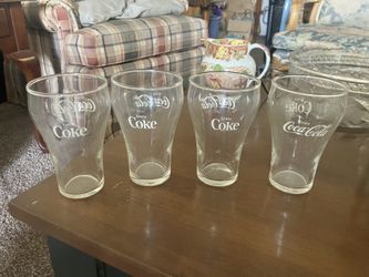 Vintage Coca-Cola Glasses 