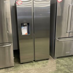 Samsung Side-By-Side Refrigerator Stainless Steel