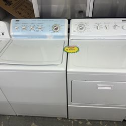 Kenmore Elite Washer And Dryer Set One Year Warranty