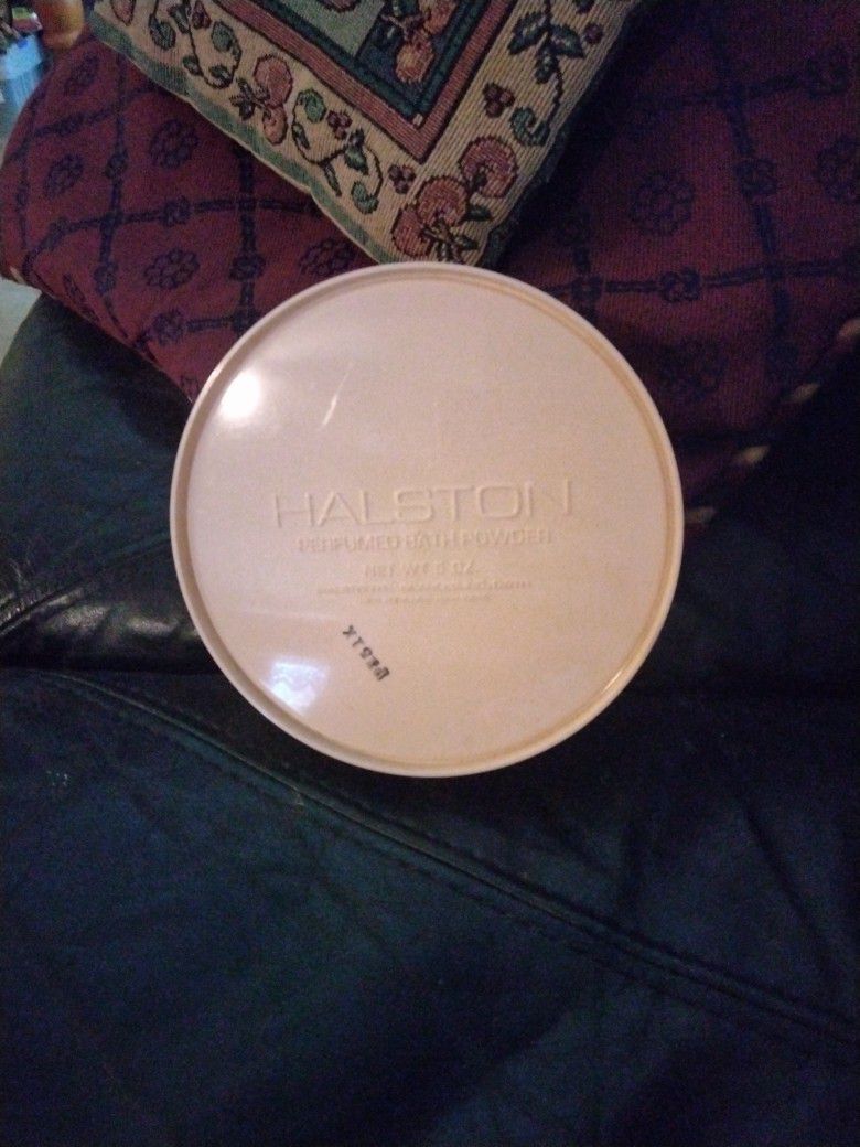 Out Of The Box Un Opened Halston Powder