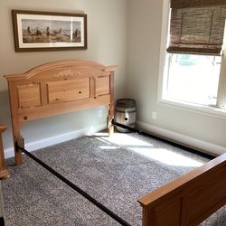Broyhill Fontana Queen Bed, Nightstand, & Armoire
