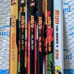 Naruto DVD Collection Japanese Only Eng Subs