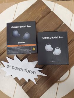 Samsung Galaxy Buds Pro 2 Bluetooth Earbuds - Pay $1 DOWN AVAILABLE - NO CREDIT NEEDED