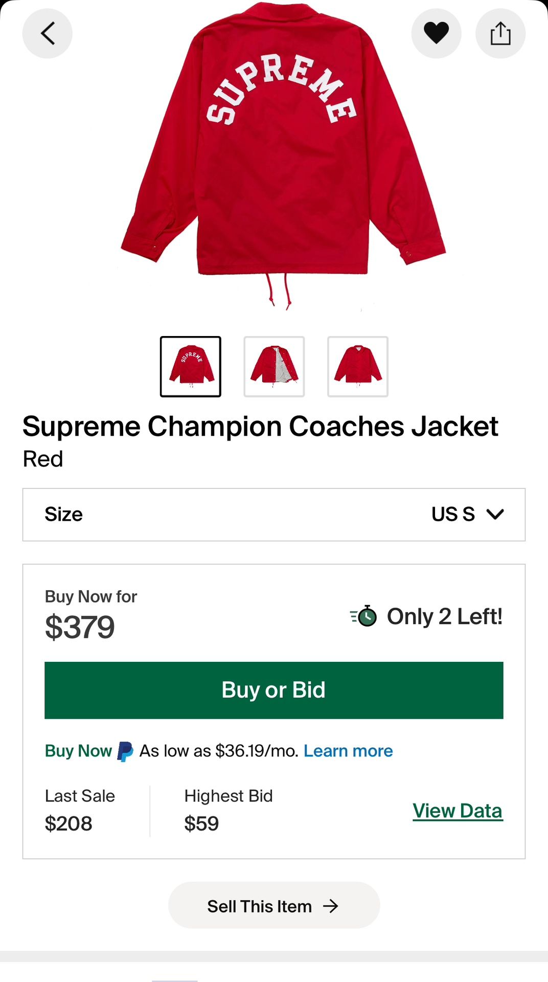 Supremes X Champion Jacket