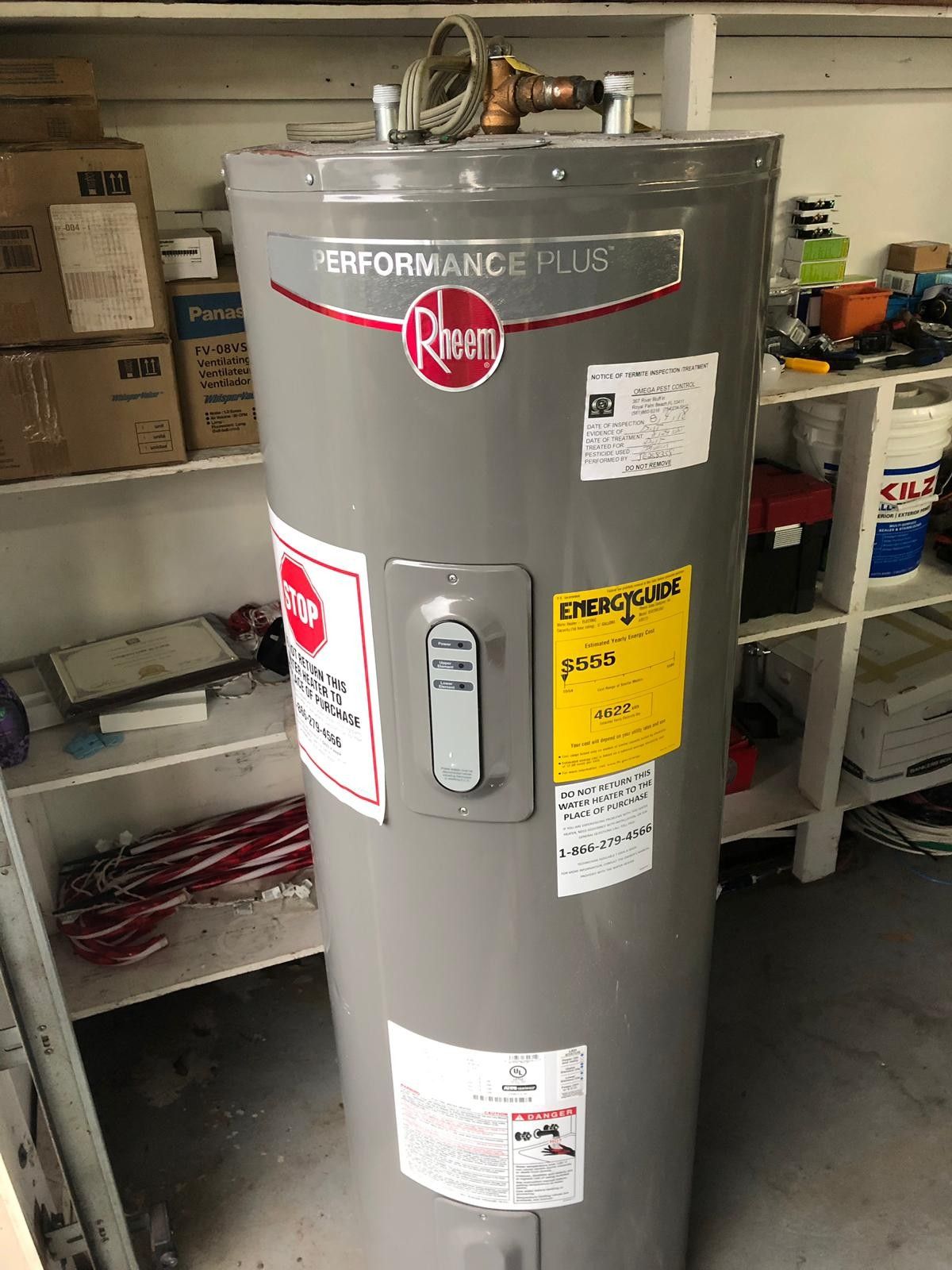 Electric water heater