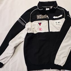 Puma BMW M Sport Men's Lightweight SDS 2.0 Badge Windbreaker Jacket Size Small 