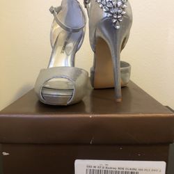 Silver Pumps/ Heels