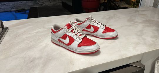 Nike Dunk Low Red White Size 13 Men’s