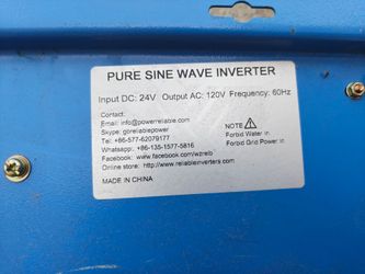 Pure sine wave unverter