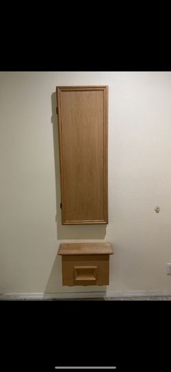 Wall Ironing Board And Cabinet 