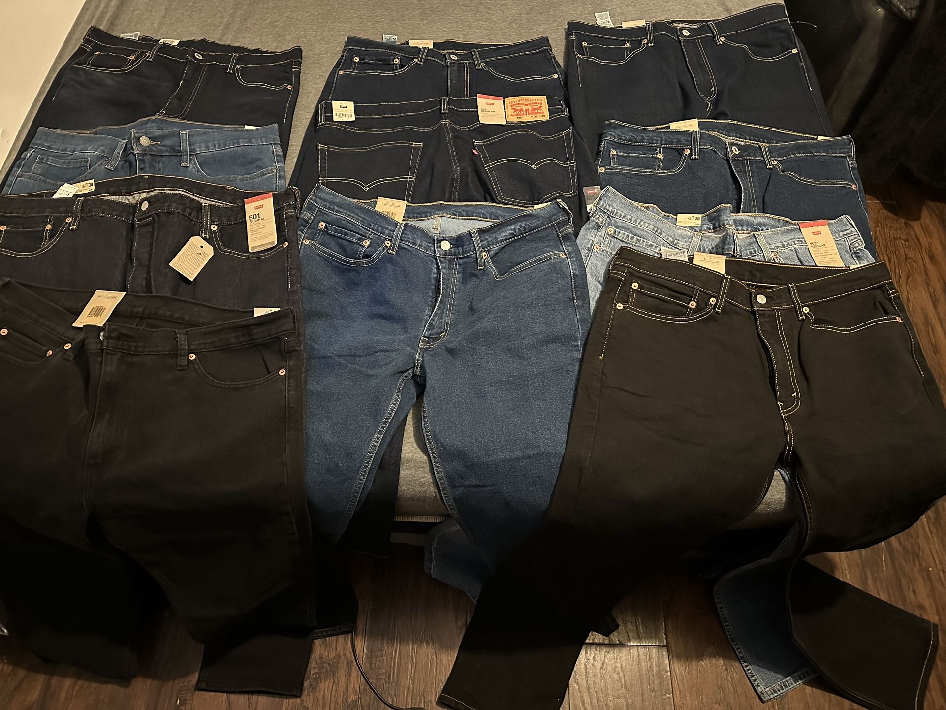 Brand New Levi Jeans 505 501 511 All Different Sizes 