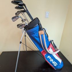 PING Golf Club Set – G25 Woods + G5 Irons + Ping Stand Bag – Complete Setup