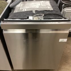 LG 24 In. Top Control Dishwasher New Scratch And Dent 