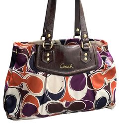 Coach Ashley Multicolor Bag