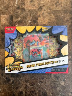 Pokemon Mega Feraligator Ex box Ascended Heroes
